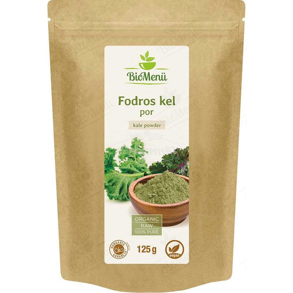 Biomenü bio fodros kel por 125g