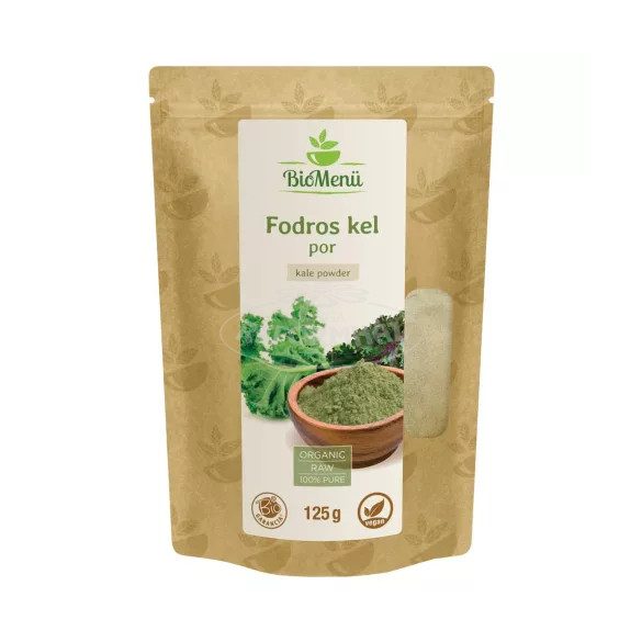Biomenü bio fodros kel por 125g