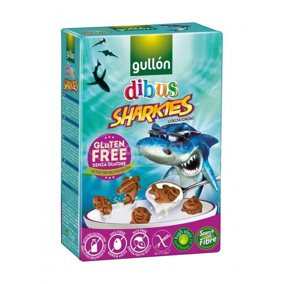 Gullon Dibus gluténmentes reggelizőkeksz 250g