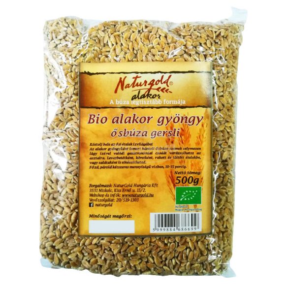 Naturgold bio alakor ősbúza gersli 500g