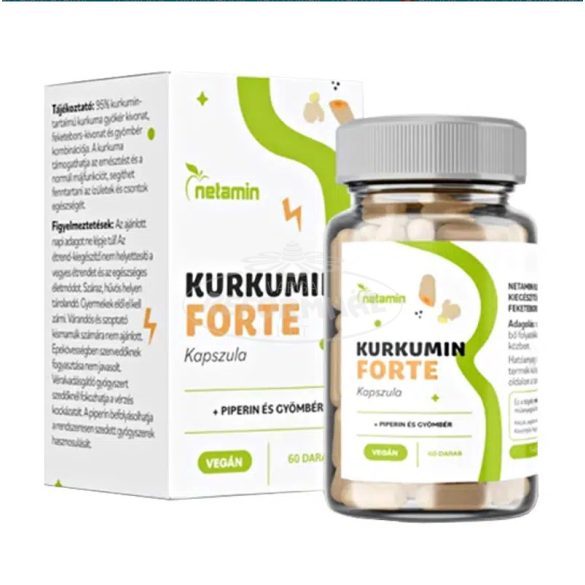 Netamin Kurkumin Forte kapszula 60x
