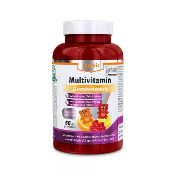 Jutavit gumivitamin narancs-cseresznye-citrom 60x