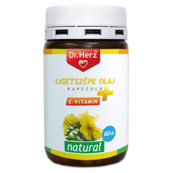Dr Herz Ligetszépe olaj+E vitamin kapszula 60x