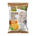 Rice Up Barna Rizs Chips teljes kiőrlésű sajtos 60g