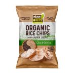 Rice Up Barna Rizs chips Bio teljesk.chia és quinoamag 25g