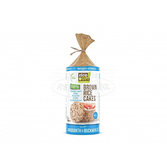 Rice up puffasztott szelet hajdina-amarant Barnarizs 120g