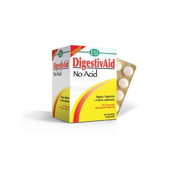 ESI DigestivAid  No Acid savlekötő tabletta 60x