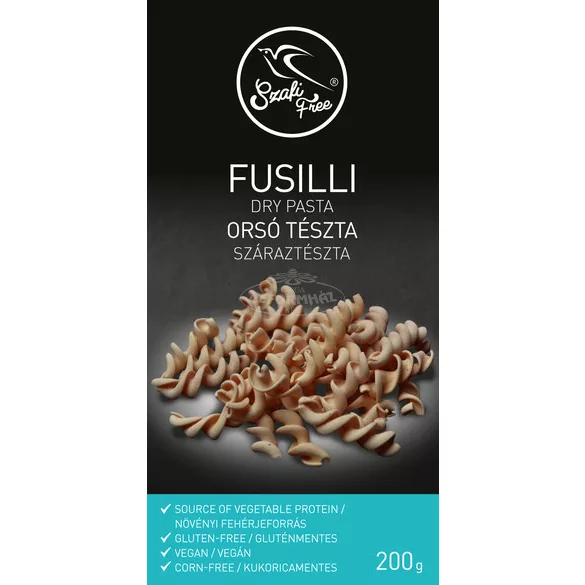 Szafi free gluténmentes száraztészta orsó 200g