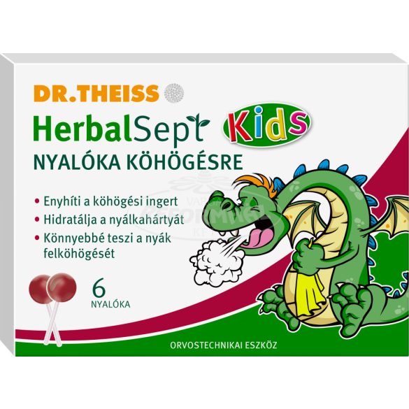 Dr Theiss Herbalsept nyalóka köhögésre 6x
