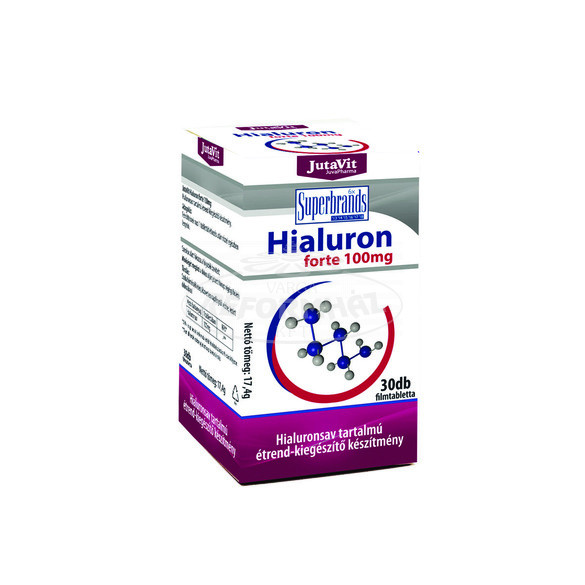 Jutavit Hialuron forte 100mg tabletta 30x