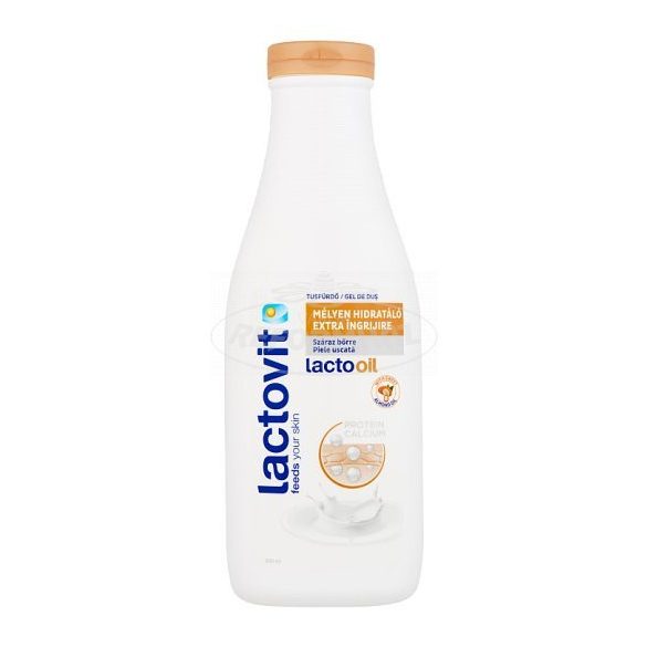 Lactovit tusfürdő lactooil mélyen hidratáló 600ml