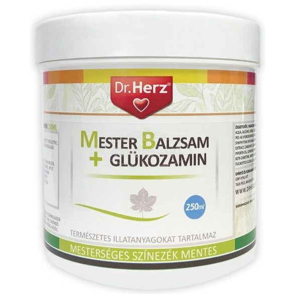 Dr Herz Mesterbalzsam + glukozamin 250ml