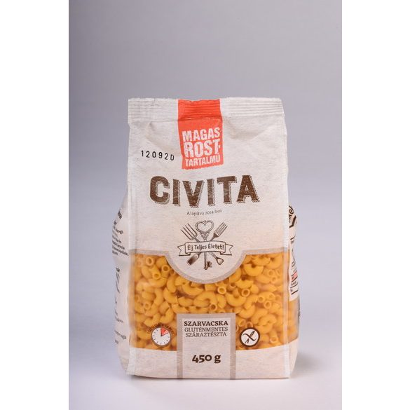 Civita kukoricatészta gluténmentes szarvacska MR 450g