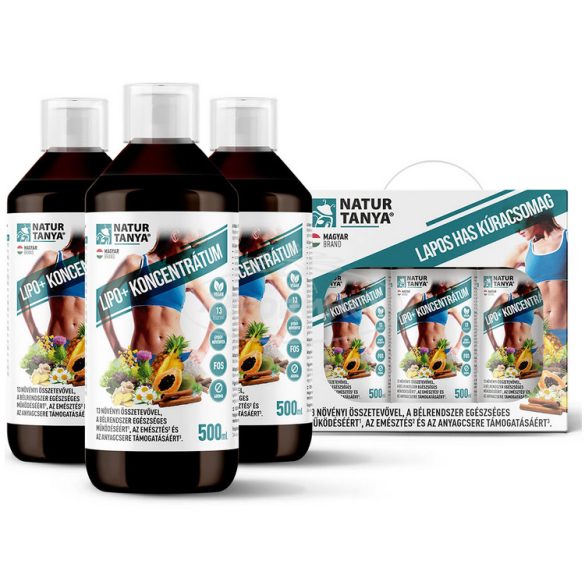 Natur Tanya Lipo+ 60napos lapos has kúracsomag 3*500ml 1500ml
