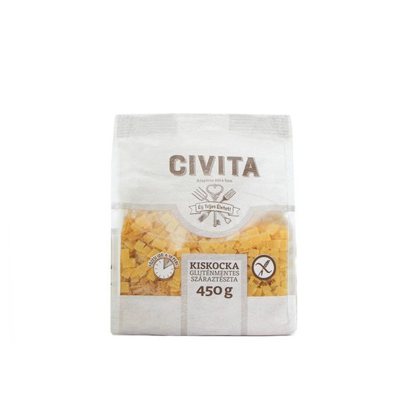 Civita kukoricatészta gluténmentes kiskocka AR 450g