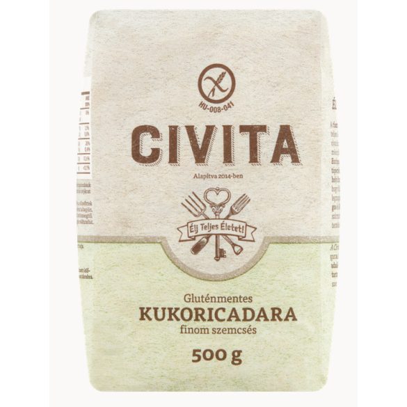 Civita kukoricadara gluténmentes finom szemcsés 500g