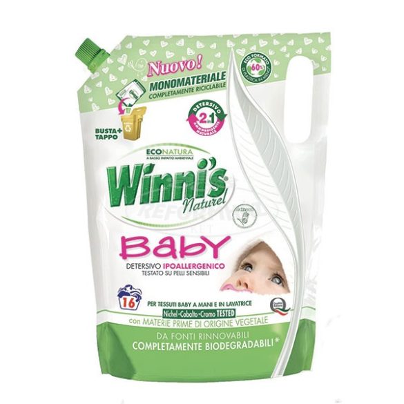 Winnis öko mosószer baby /érzékeny/ utántöltő 800ml