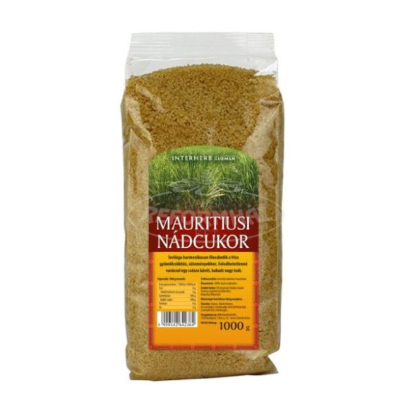 Interherb Gurman Nádcukor Mauritiusi 1kg