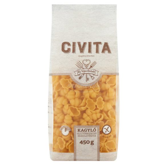 Civita kukoricatészta gluténmentes kagyló AR 450g