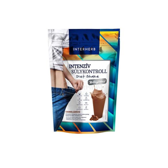 Interherb Súlykontroll Diet Shake Csoki  gyűjtő 756g