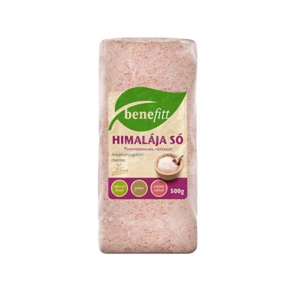 Benefitt himalája só rózsaszin finom 500g