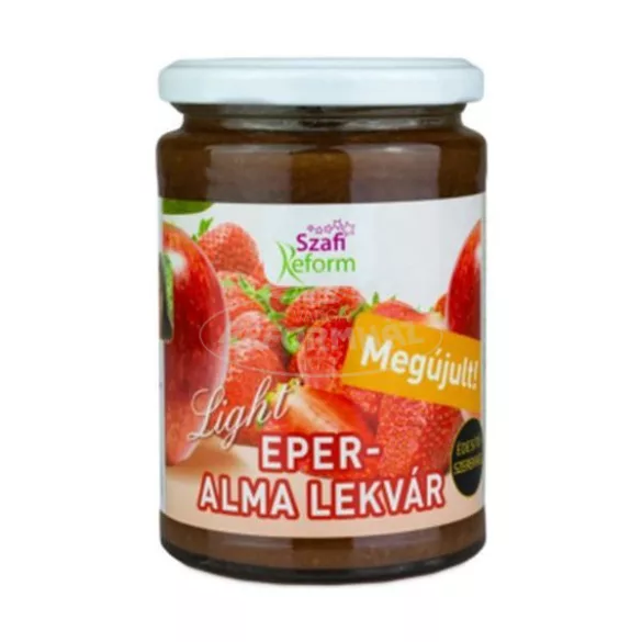 Szafi Reform Eper-Alma lekvár light 350g
