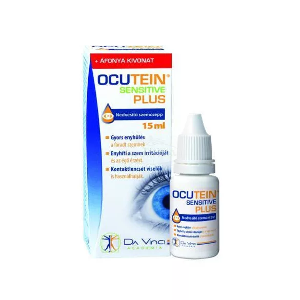 Ocutein sensitive plus nedvesítő szemcsepp 15ml