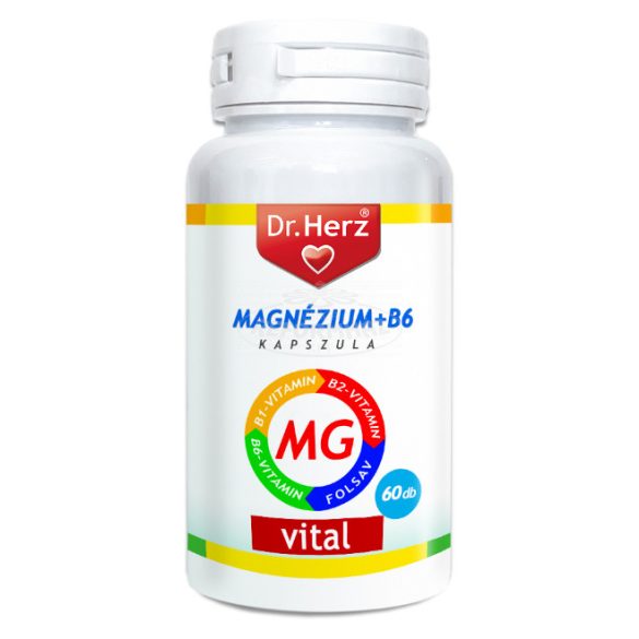 Dr Herz magnézium +B6 kapszula 60x