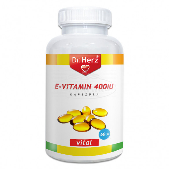 Dr Herz E vitamin 400IU kapszula 60x