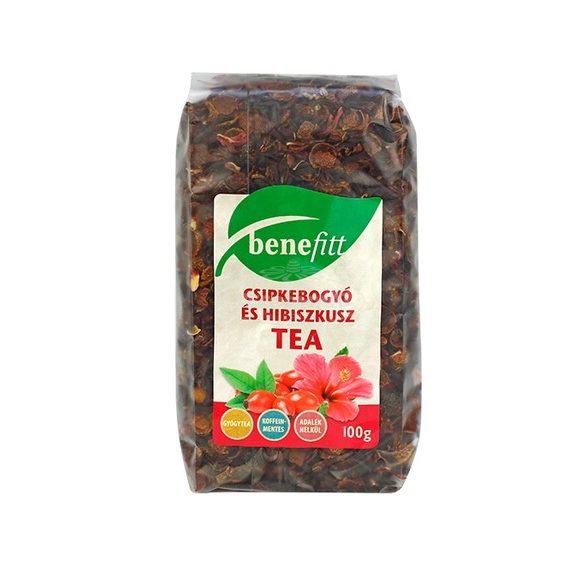 Benefitt tea Csipkebogyó és Hibiszkusz 100g