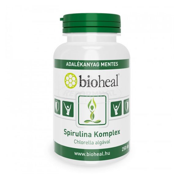 Bioheal Spirulina komplex chlorella algával tabletta 250x