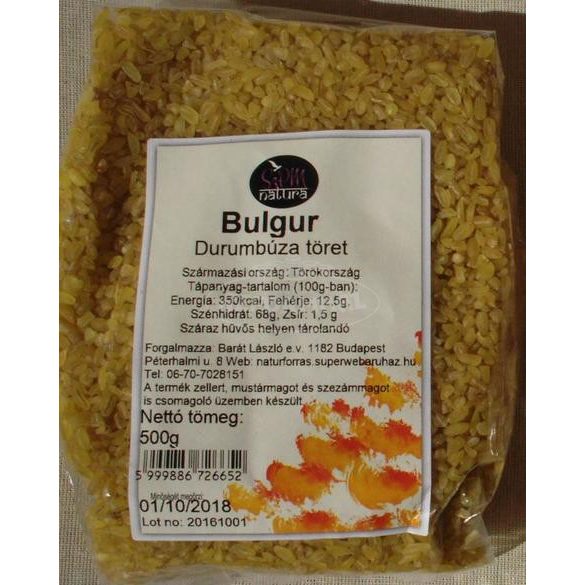 SzpM Bulgur Durumbúza töret 500g