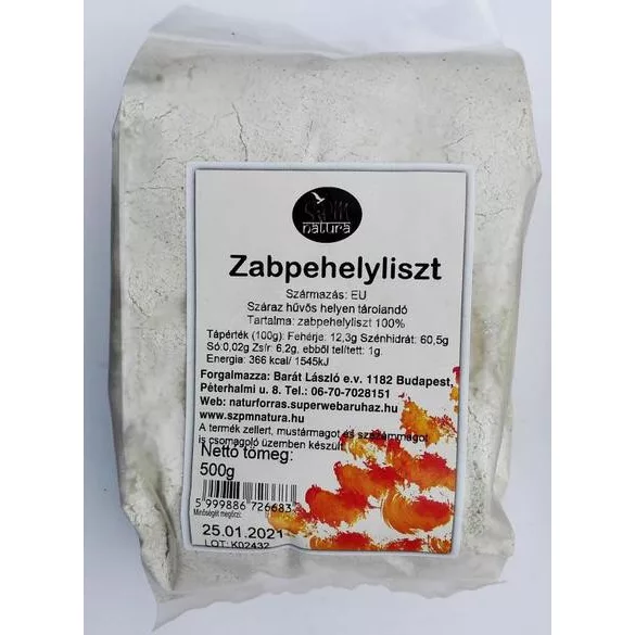 SzpM zabpehelyliszt 500g