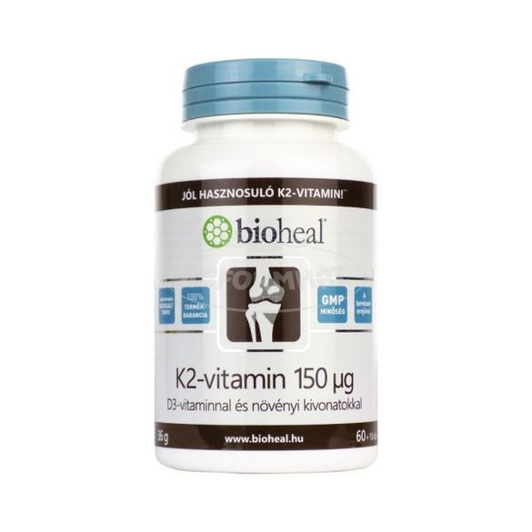 Bioheal K2 vitamin 150migr+D3 vitamin 60x