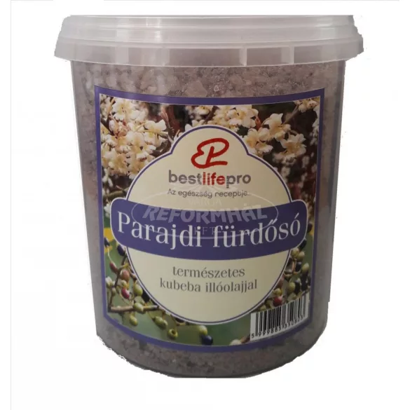 Parajdi fürdősó vödrös kubeba illat 1kg