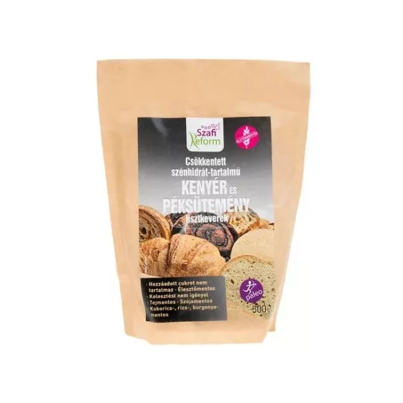 Szafi gluténmentes liszt kenyér és péksüt.csökk.szénhidr 2500g