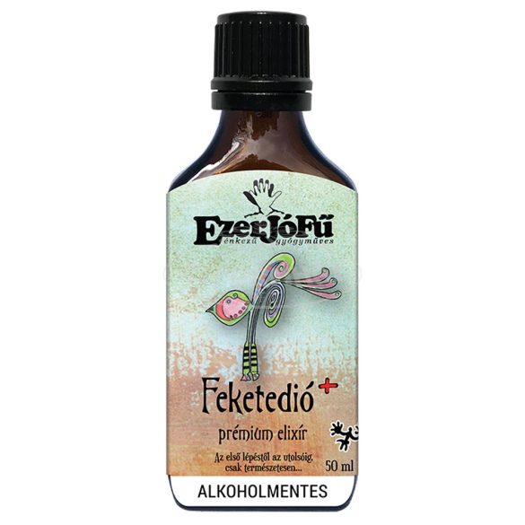 Ezerjófű Feketedió prémium elixír 50ml