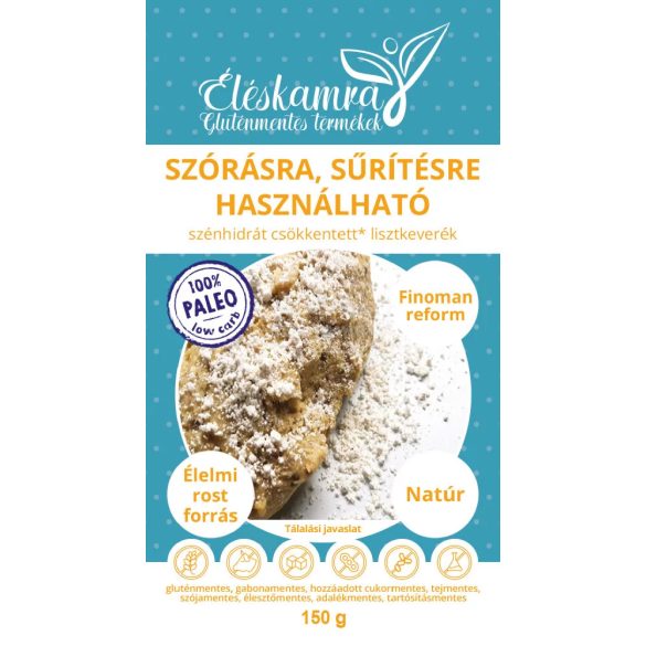 Éléskamra Szórásra,sűrítésre használható diab.lisztkev. 150g