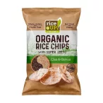 Rice Up bio puffasztott chiamag-quinoa szelet 120g