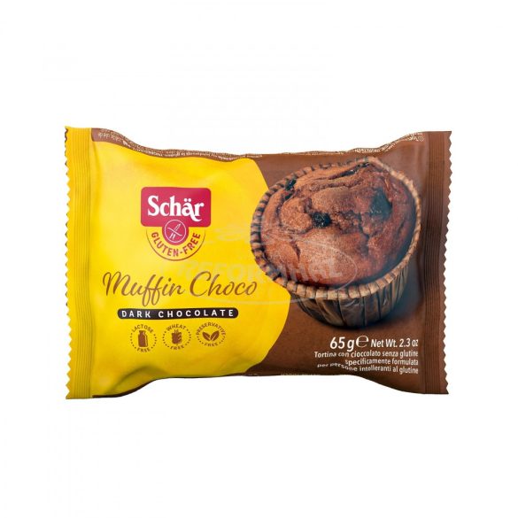 Schar gluténmentes muffin csokoládés 65g