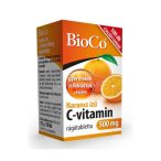 BioCo Narancs ízű C-vitamin 500mg Családi csomag 100x