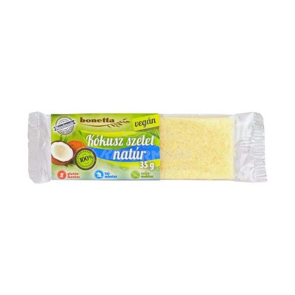 Bonetta vegán kókuszszelet natur 35g