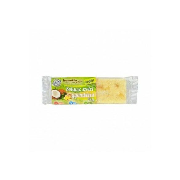 Bonetta vegán kókusz szelet gyömbéres 35g