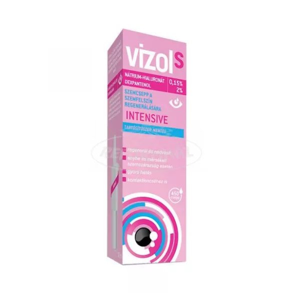 Vizol S 0,15% szemcsepp Intensive 10ml