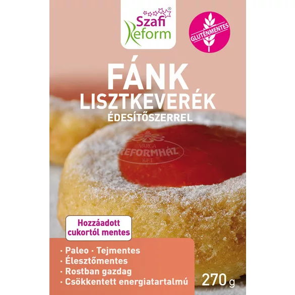 Szafi reform fánk lisztkeverék gluténmentes,édesitőszer. 270g