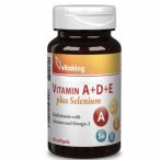 Vitaking A+D+E plus Selenium lágykapszula 30x