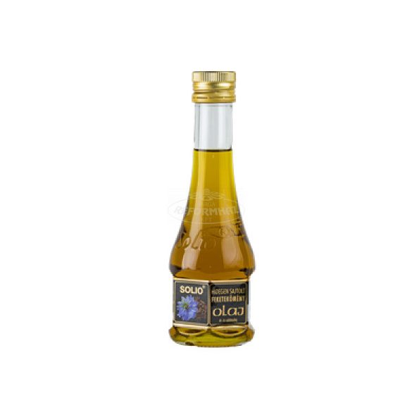 Solio hidegen sajtolt feketekömény olaj 100ml