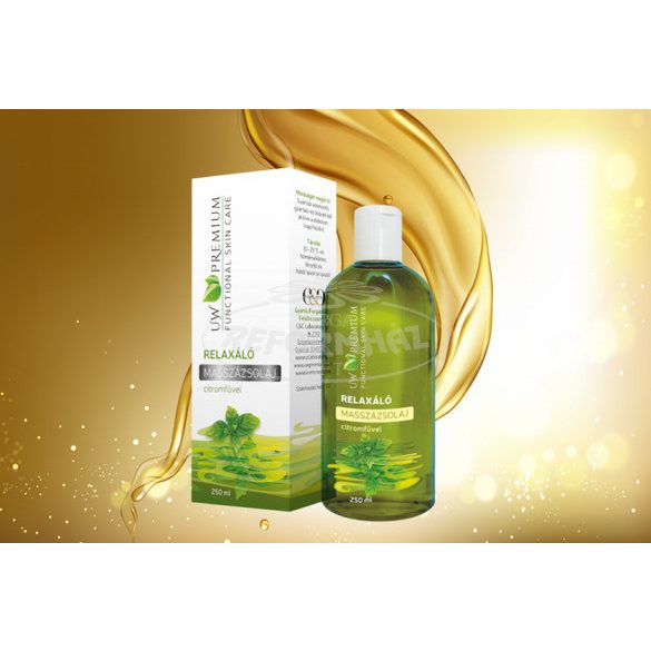 UW Premium masszázsolaj relaxáló citromfűvel 250ml