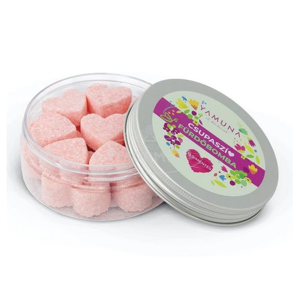 Yamuna fürdőbomba csupaszív 180g
