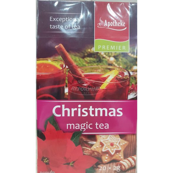 Apotheke Christmas magic tea 20x2g 40g